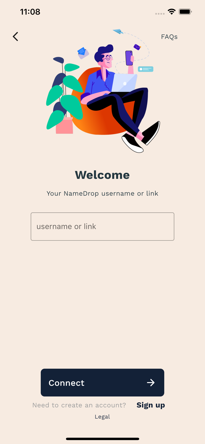 NameDrop App