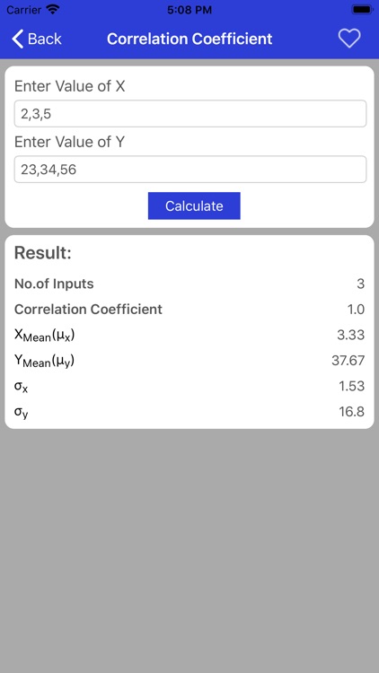 Statistics Calculator Pro screenshot-3