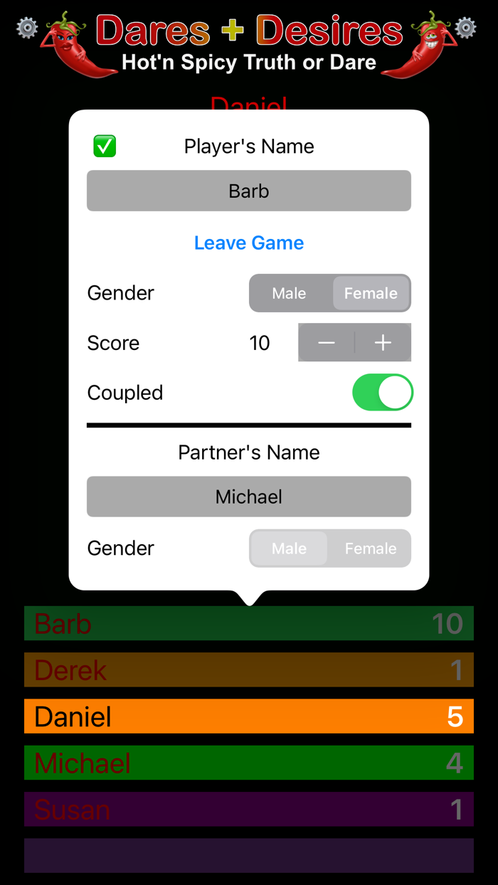 Spicy Dares and Desires