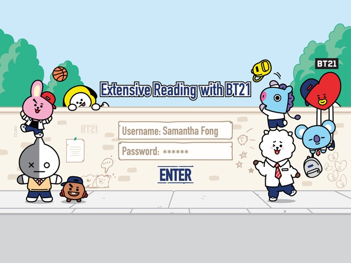 Extensive Reading with BT21