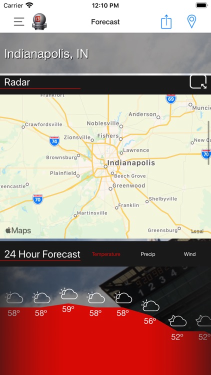 WTHR Live Doppler 13 Weather screenshot-3