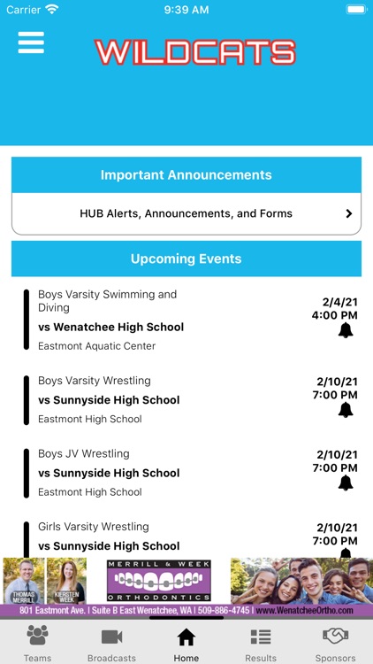 Eastmont Wildcats Athletics