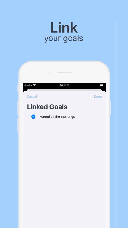 GTor - Goals Tracker