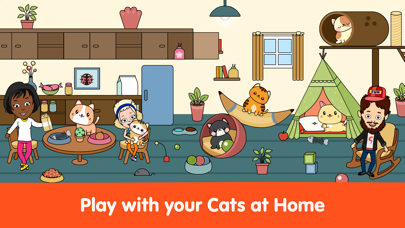 How to cancel & delete My Cat Town-Pet Games for Kids from iphone & ipad 3