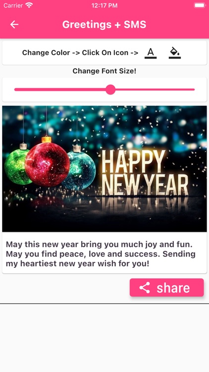 Happy New Year Photo Greetings screenshot-4
