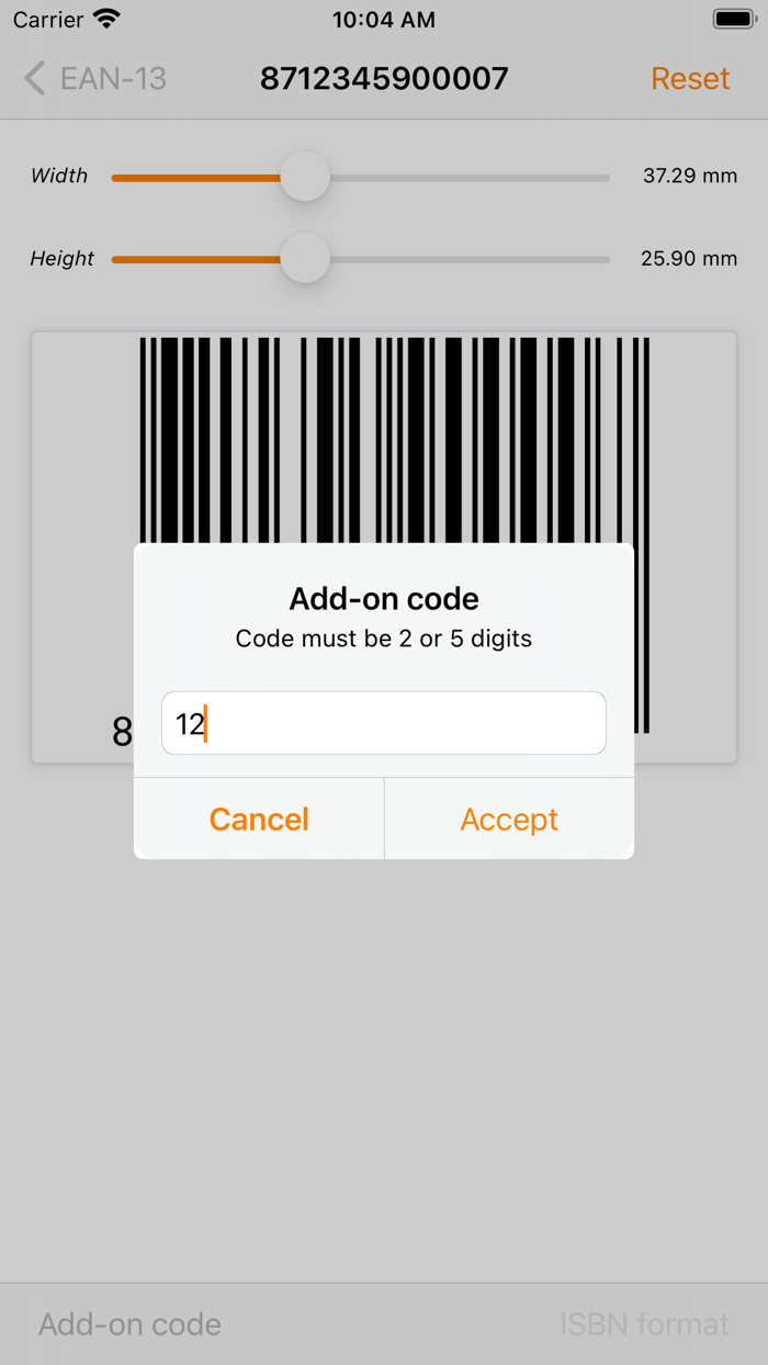 Foobars GS1 Barcode Generator