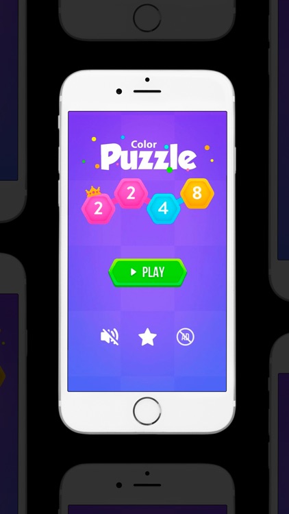 Color puzzle by numbers