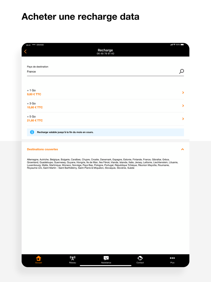 Orange Pro, espace client pro