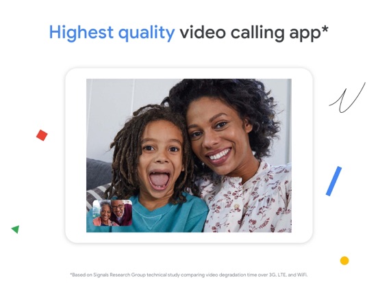 iPad Image of Google Duo
