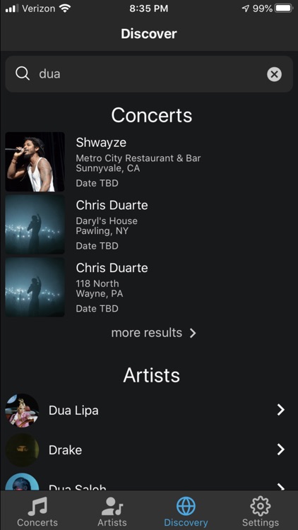 My Artists Only screenshot-4