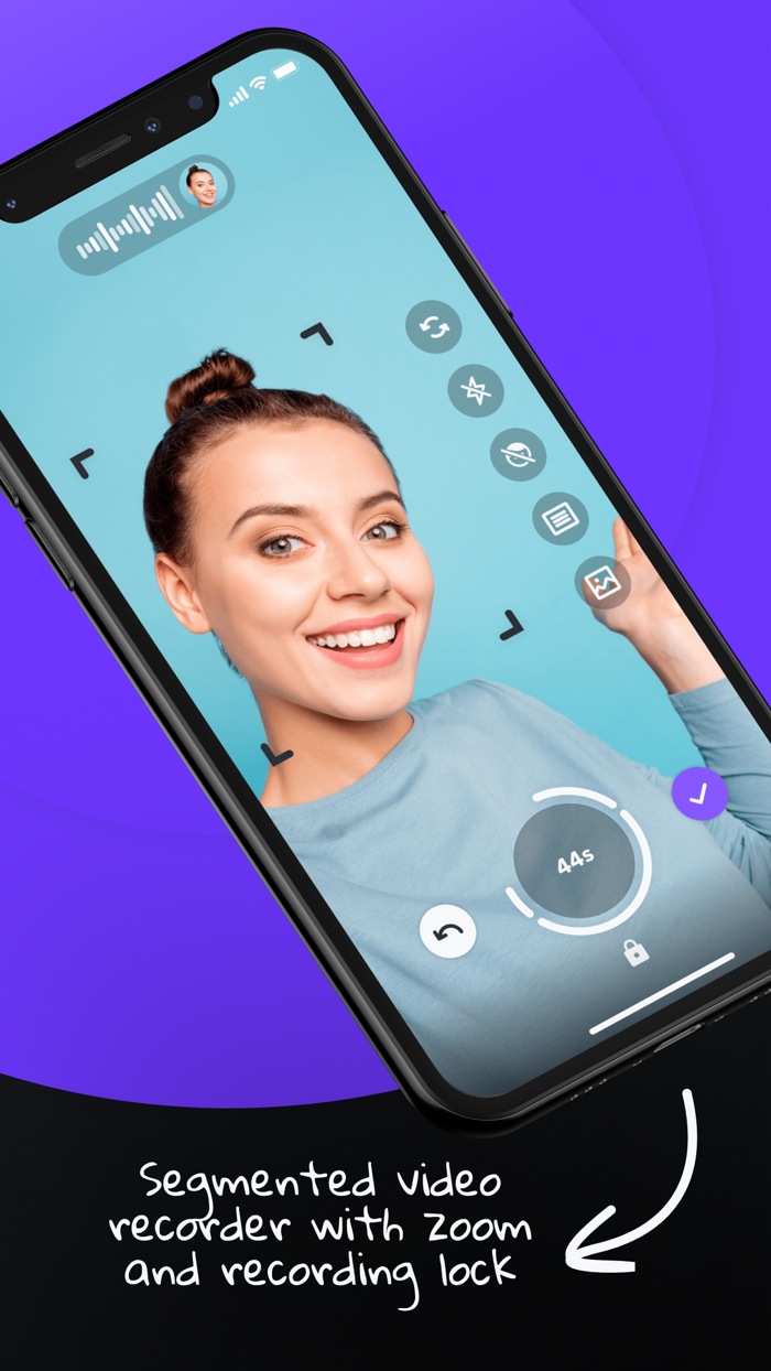 Captions Speak to the Camera