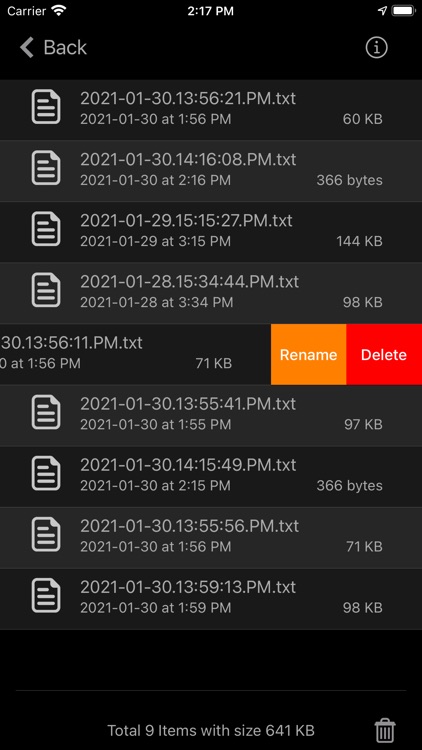 Motion Log Plus screenshot-4