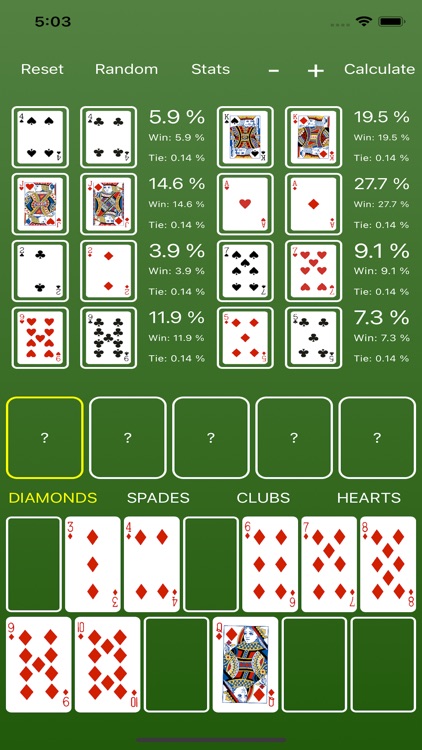 Hold'em Odds Simulator screenshot-6