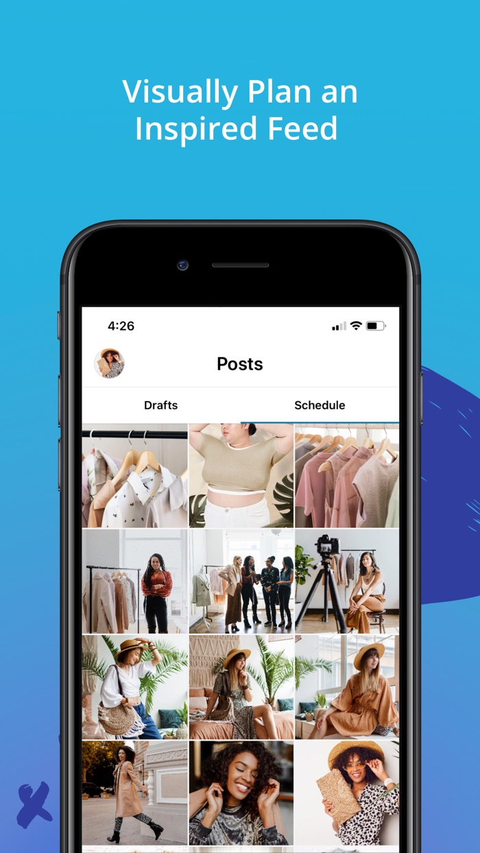 Tailwind Instagram Planner