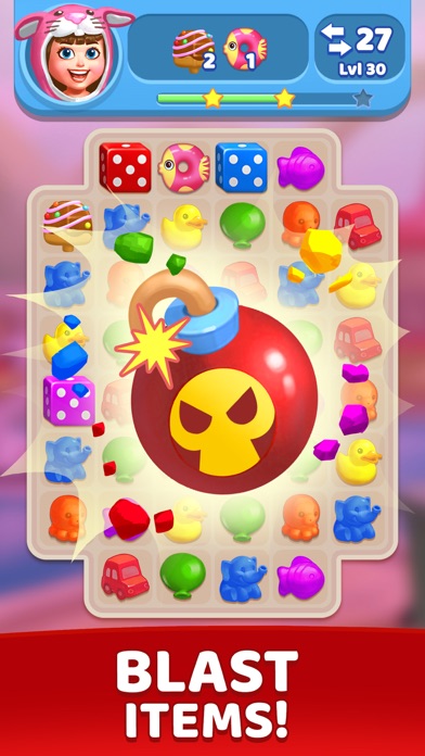 Funtown Puzzle Matching 3 Game screenshot 3