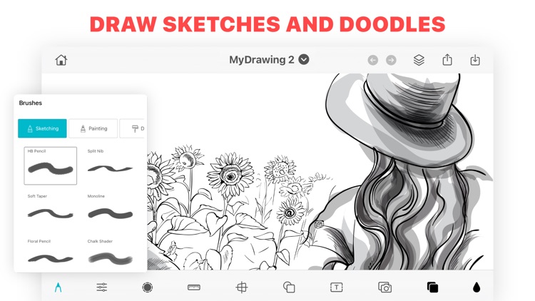 Drawing App Doodle Paint Draw screenshot-3