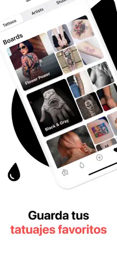 Screenshot 2 Tattoodo - #1 Tattoo App iphone