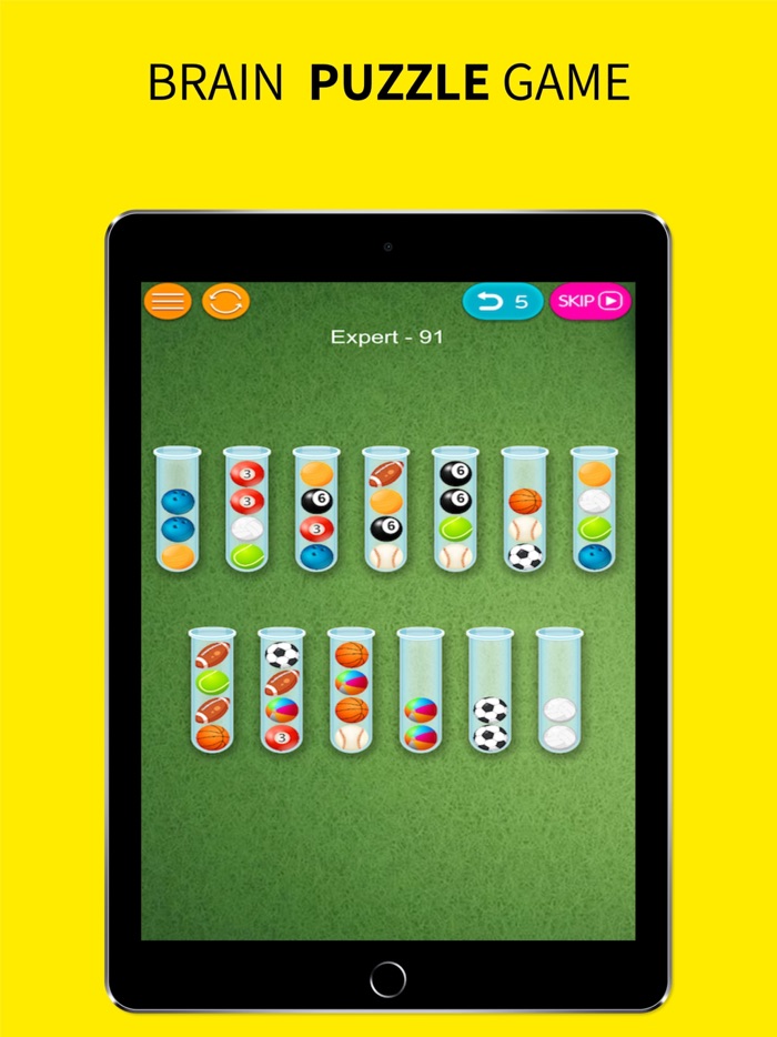 Ball Sort Puzzle - Bubble Sort