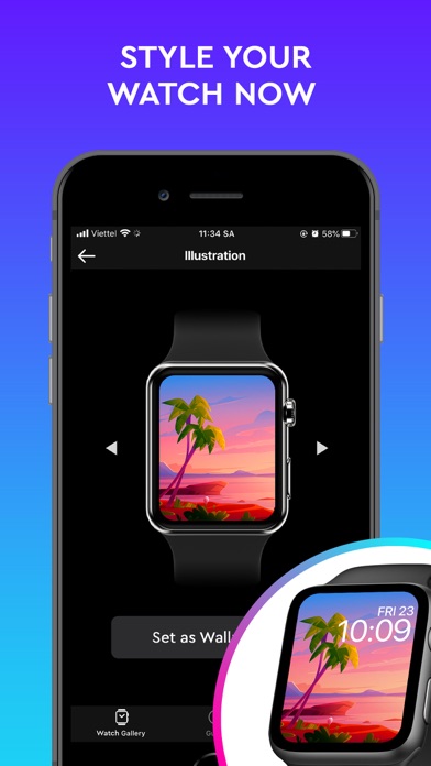 Watch Faces Gallery Wallpapers screenshot 2