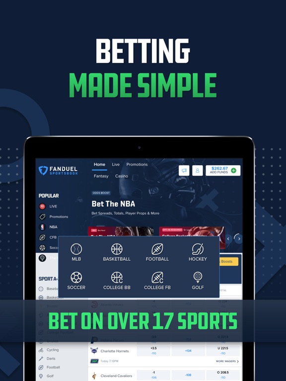 FanDuel Sportsbook & Casino screenshot