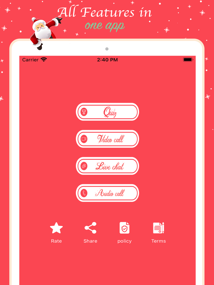 Video Call From Santa  Quiz