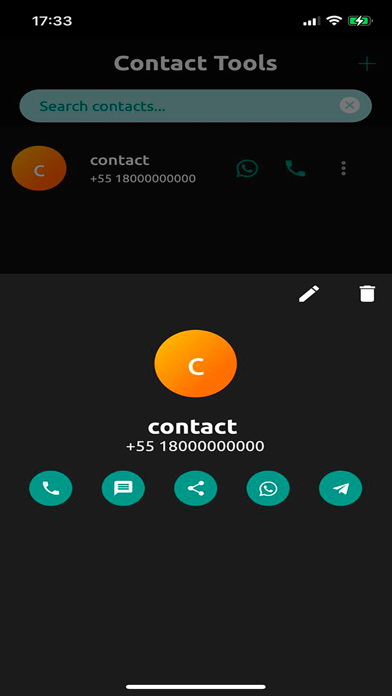 Contact Tools screenshot 2