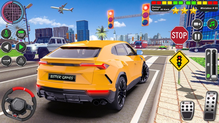 City Car Driving School Sim 3D