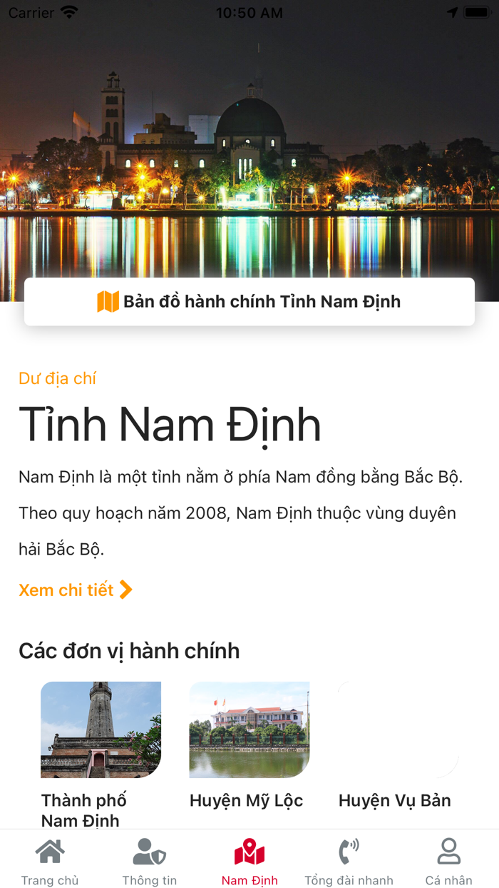 Xã thông minh tỉnh Nam Định