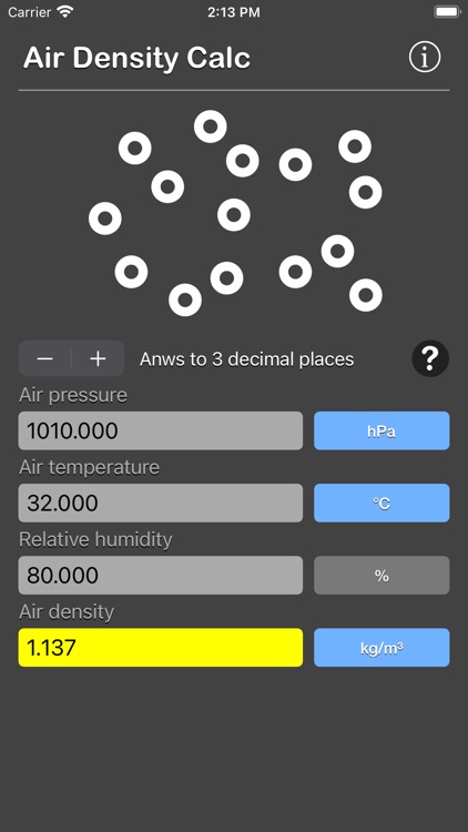 Air Density Calculator screenshot-3