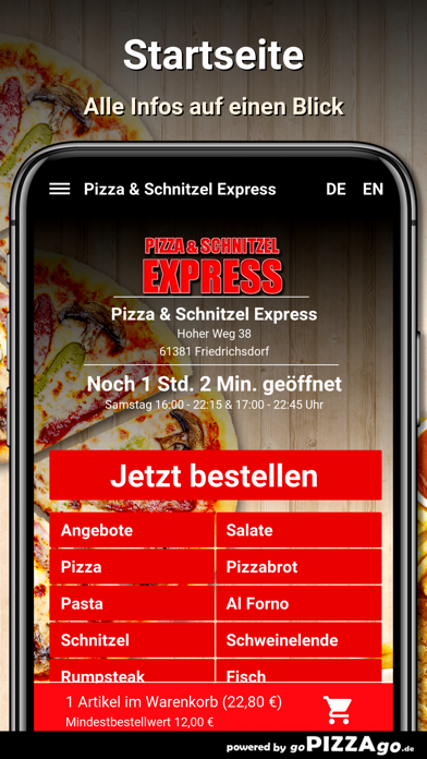 Pizza Express Friedrichsdorf screenshot 2
