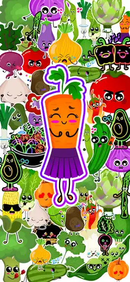 Game screenshot Veggies: Food Stickers mod apk
