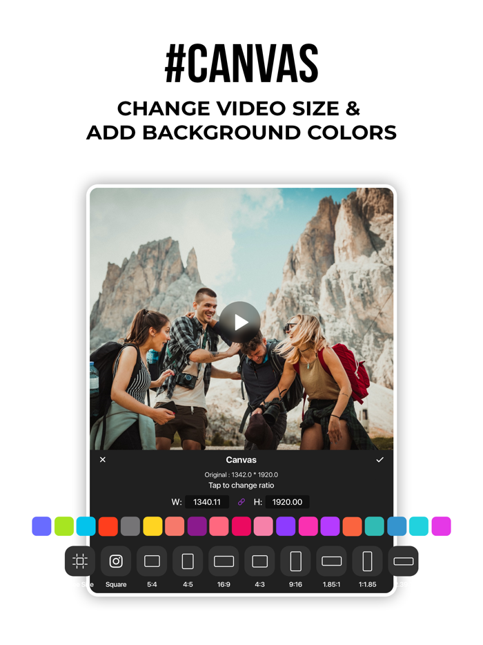 No-Crop - Reduce Video Size
