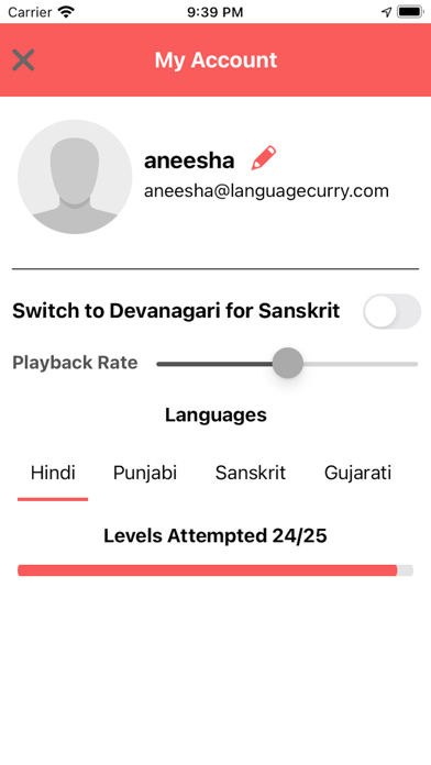 Language Curry - Speak Indian screenshot 4