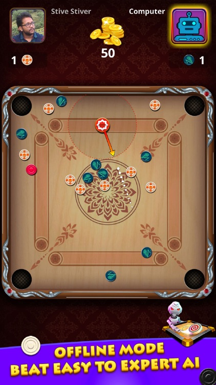 World Of Carrom :3D Board Game screenshot-3