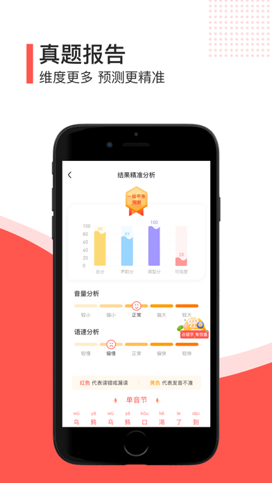 普通话学习测试--全国普通话考试发音水平测试 screenshot 3