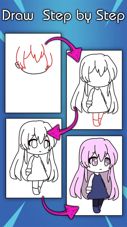 How to Draw an Easy Gacha Life Character - Really Easy Drawing