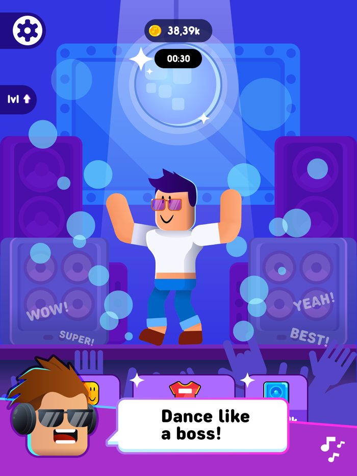 Dancing Man Clicker