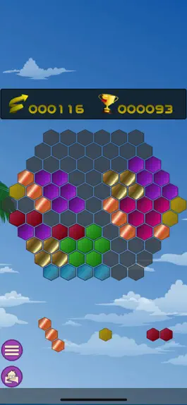 Game screenshot HexBlokz, hexa puzzle game mod apk