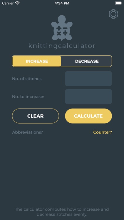 Knitting Calculator