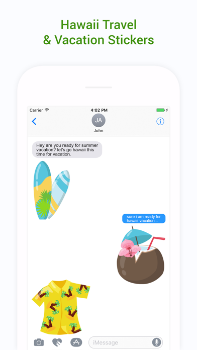 How to cancel & delete Hawaii Travel & Vacation Stickers from iphone & ipad 4