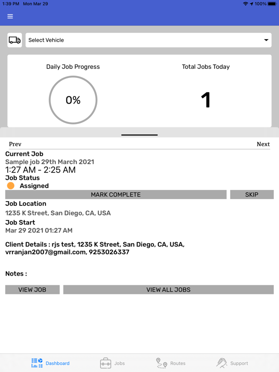 Screenshot #6 pour Matrack Dispatch