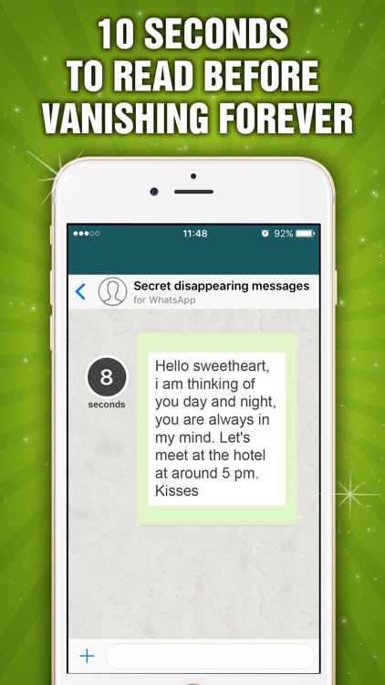 Secret disappearing messages screenshot-3