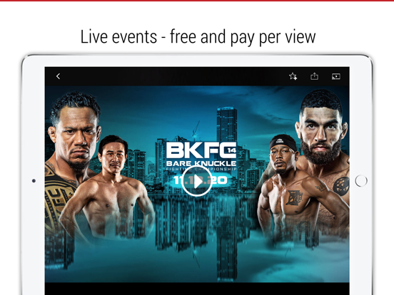 iPad Image of FITE - Boxing, Wrestling, MMA