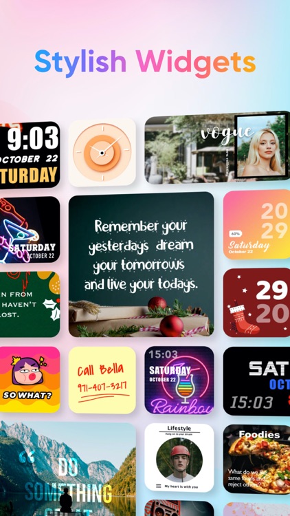 Widget+ Custom HomeScreen
