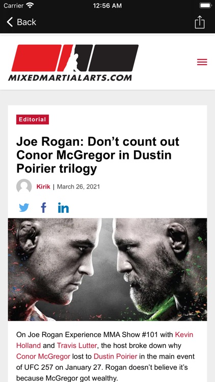 MixedMartialArts.com