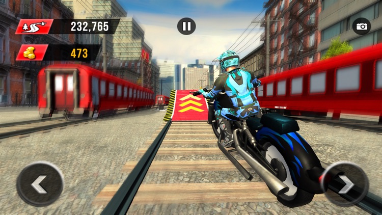 Train Track Bike Race 3D screenshot-4