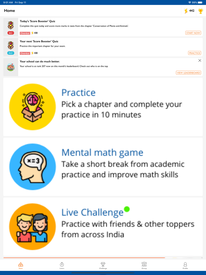 Quiznext- Daily Practice app