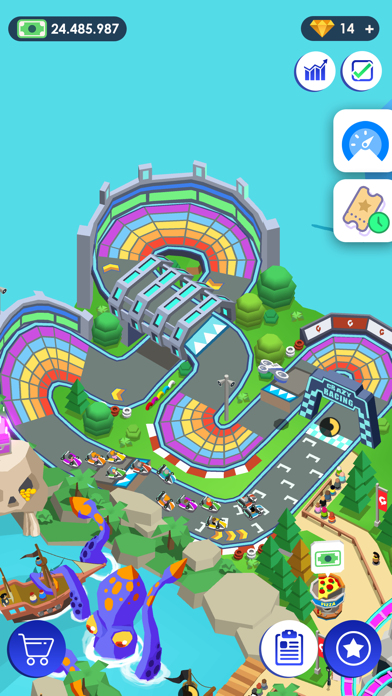 《Idle Theme Park》 - テ... screenshot1