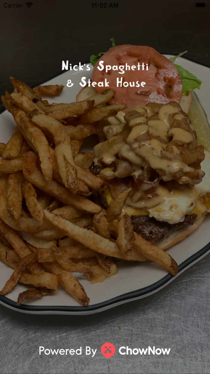 Nicks Spaghetti and Steak