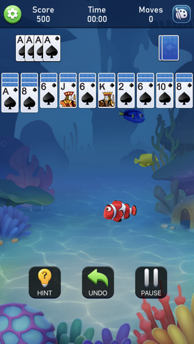 HappySolitaire™ CollectionFish screenshot 3